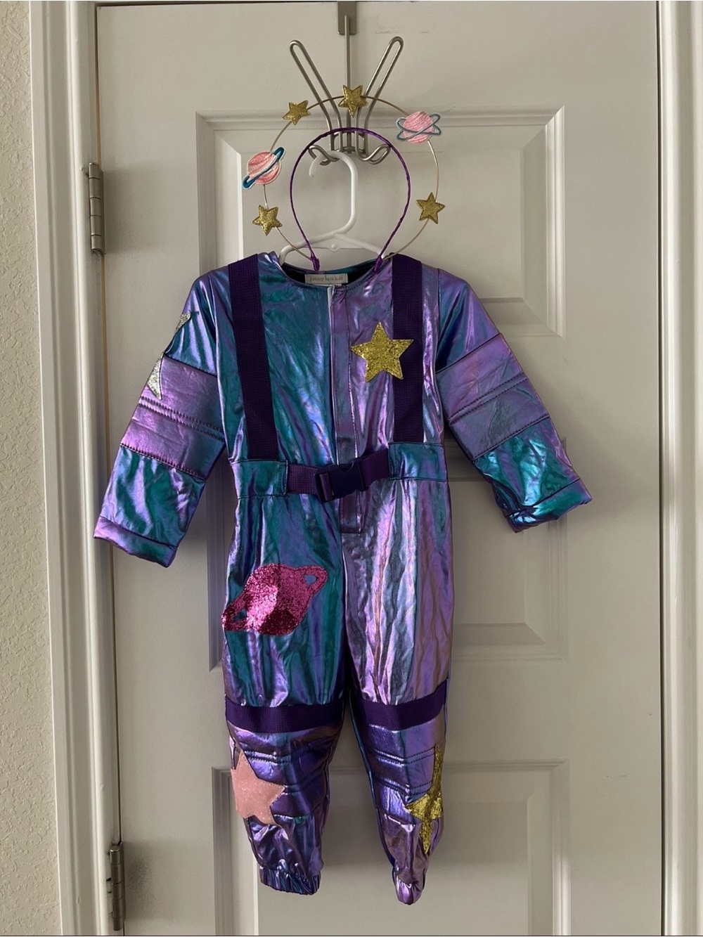 Light-Up Cosmic Sparkle Astronaut Costume 2T (Pottery Barn)